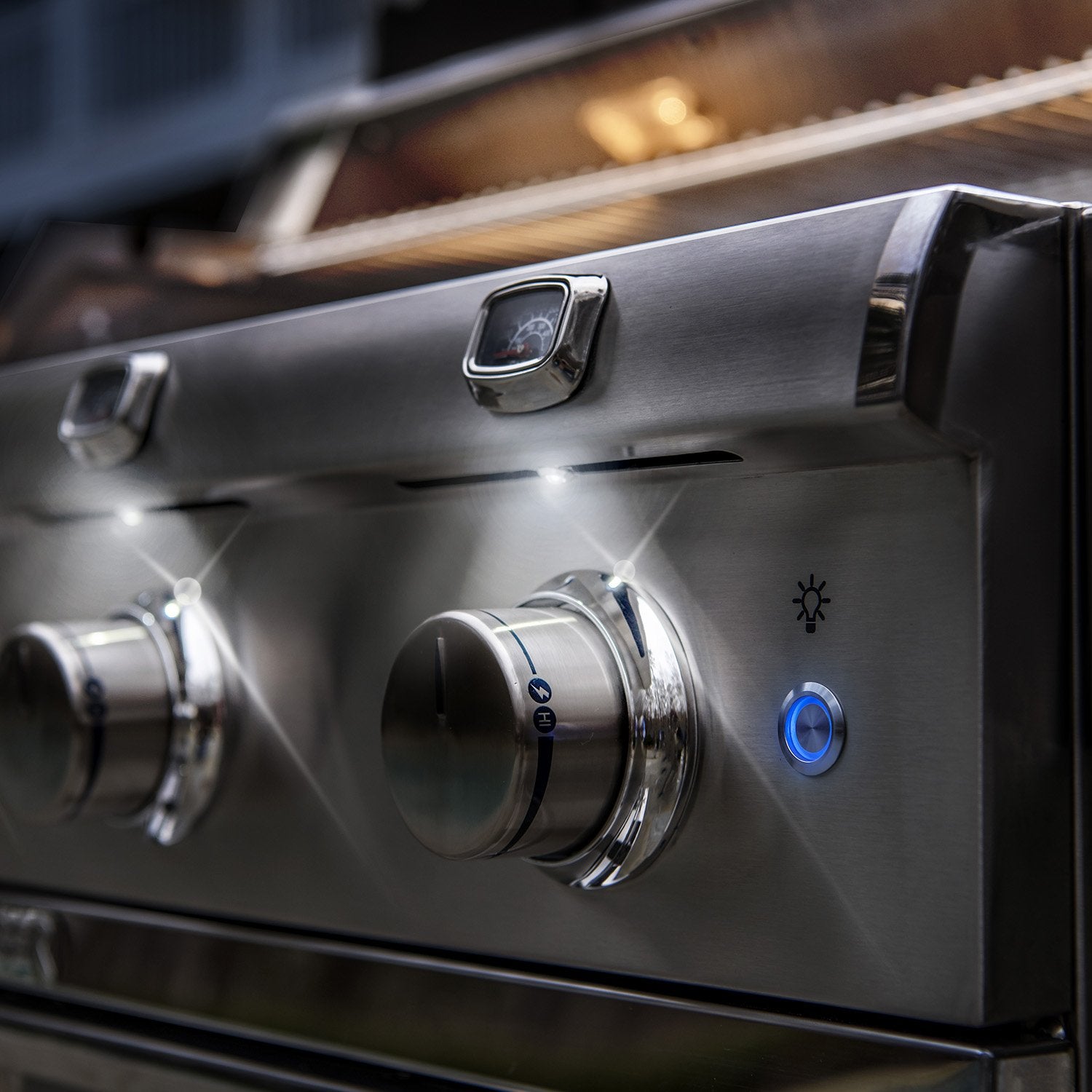 Elite Saber Grills 3-Burner R50SC1417 Grill, Stainless