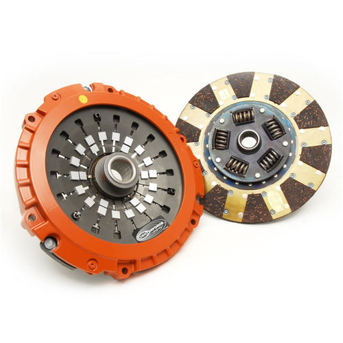 Dual Friction Clutch Pressure Plate and Disc Centerforce DF039020 with Throw Out Bearing