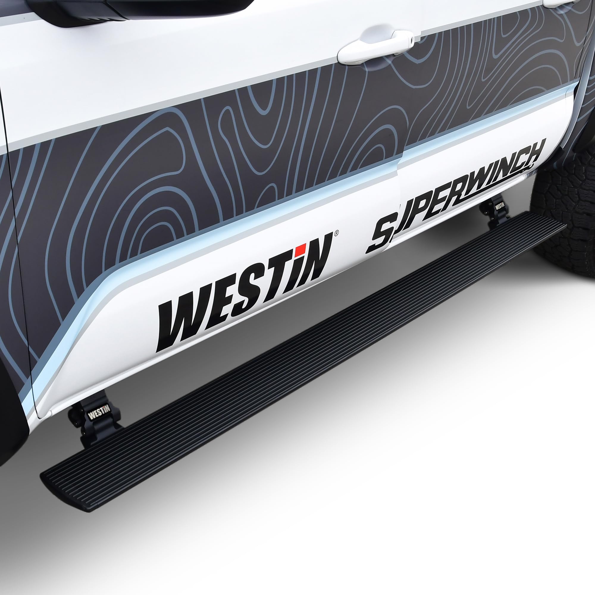 Westin Pro-e 29-22775 Electric Running Boards fits 2005-2023 Tacoma Double Cab Textured Black 1 Pair