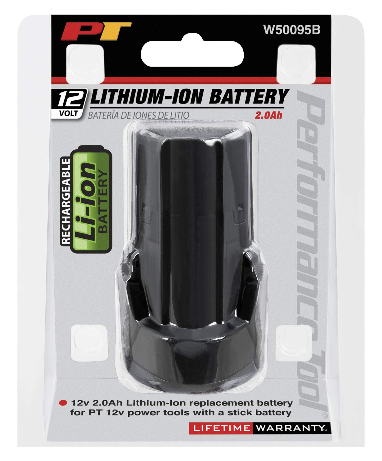 12v Performance Tool W50095B 2.0Ah Lithium-Ion Battery