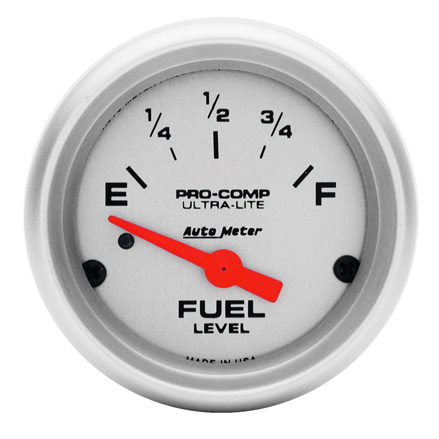 Auto Meter Ultra-Lite 4314 Electric Fuel Level Gauge, 2 1/16" - Short Sweep/Electric