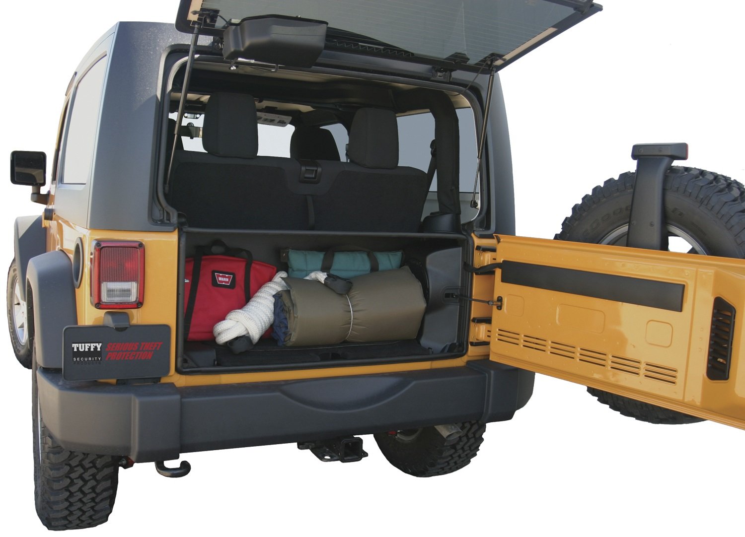 Cargo Enclosure - Tuffy Security Products | Standard for Jeep Wrangler JK | 2011-2018