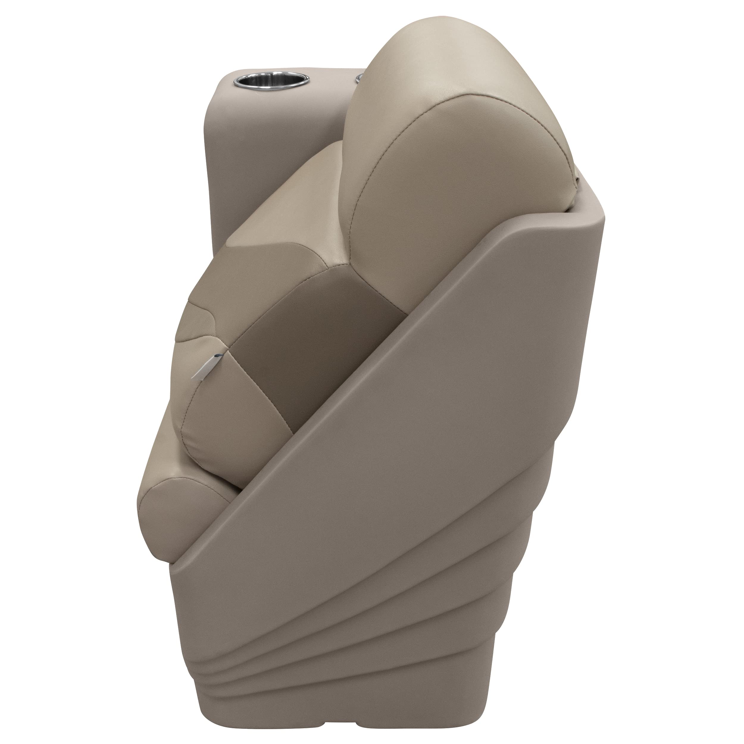 Wise Premier Series BM13006L-1749 Pontoon Left Lean Back Recliner, Mocha Java/Café/Mushroom
