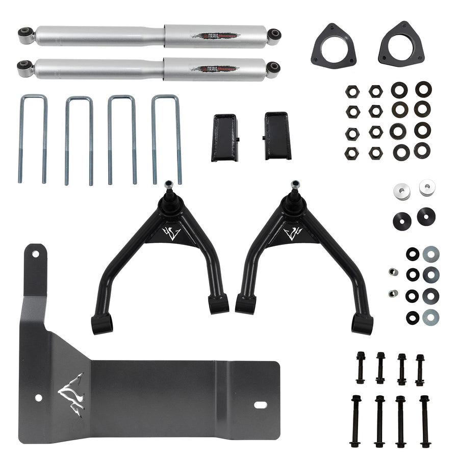 4" Belltech Trail Performance Suspension Lift Kit fits 2007-13 Chevrolet Silverado/GMC Sierra 2WD & 4WD