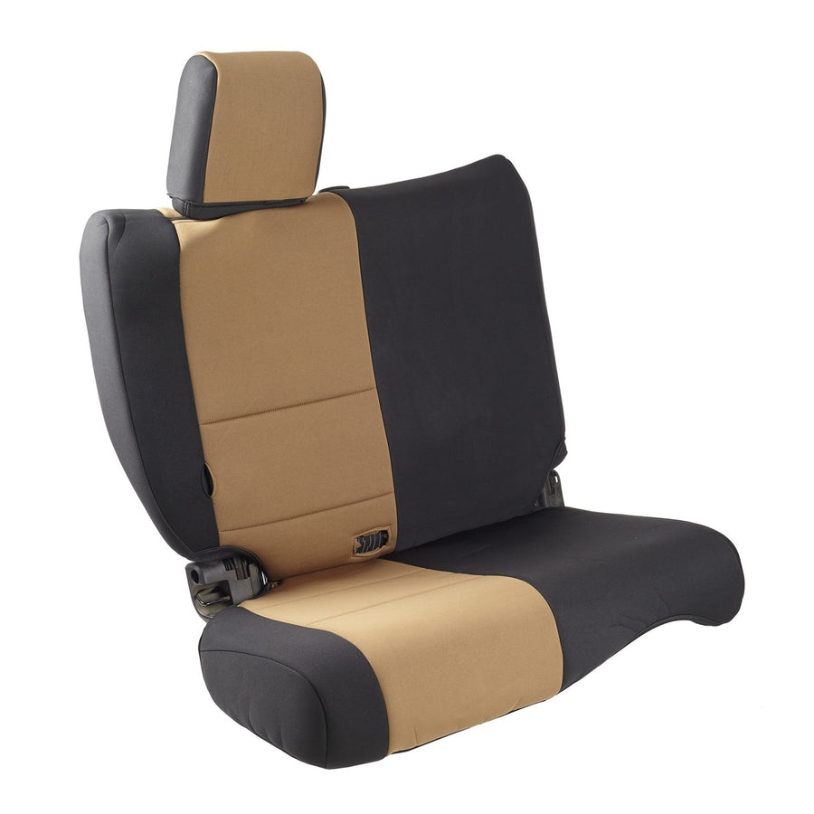 Neoprene Tan Smittybilt 46524 Rear Seat Cover