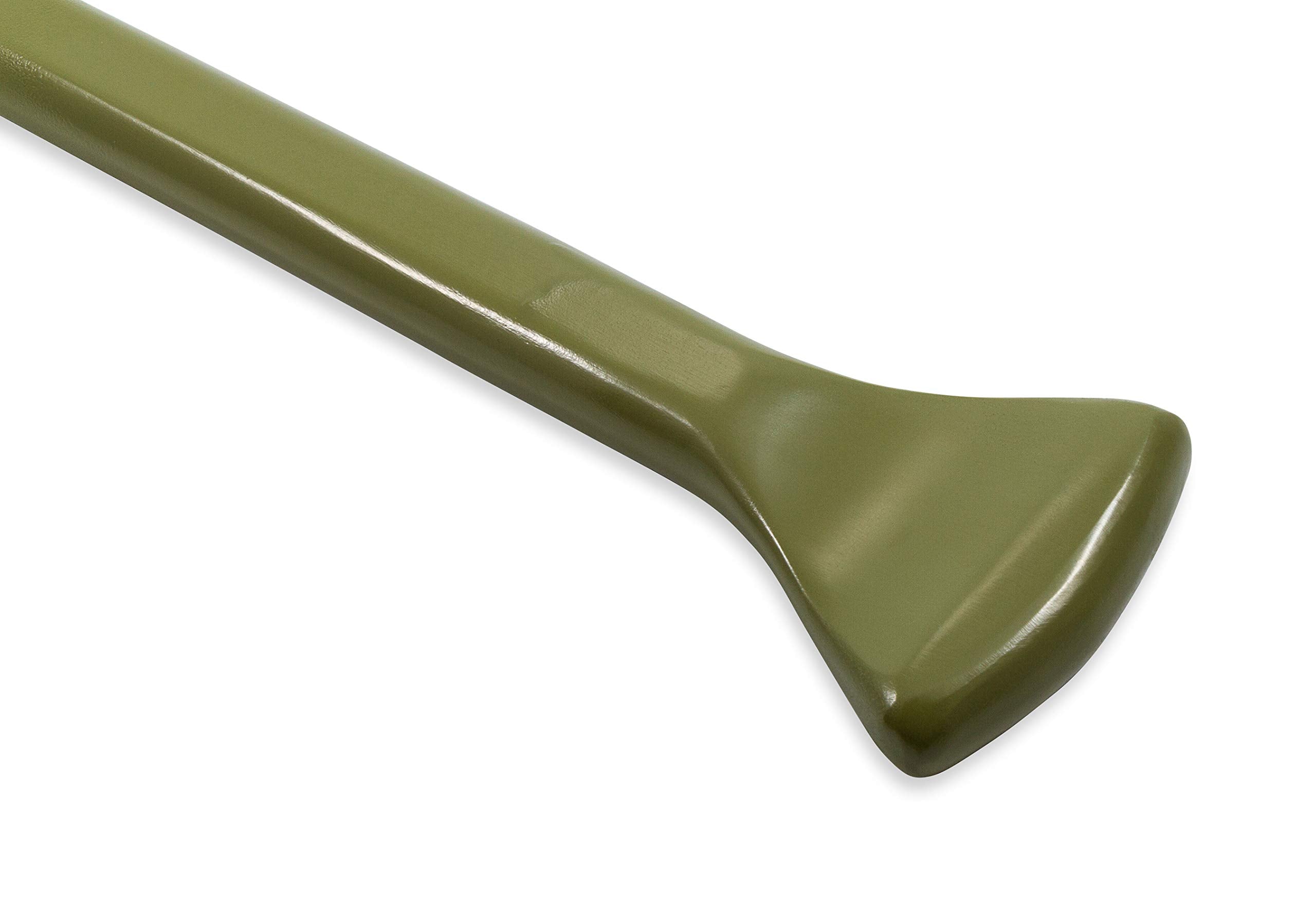 Wooden Boat Paddle Crooked Creek 3-1/2-foot, Green - Features Multi-Ply Laminated Construction for Added Strength - Lightweight, Waterproof Finish (50440)