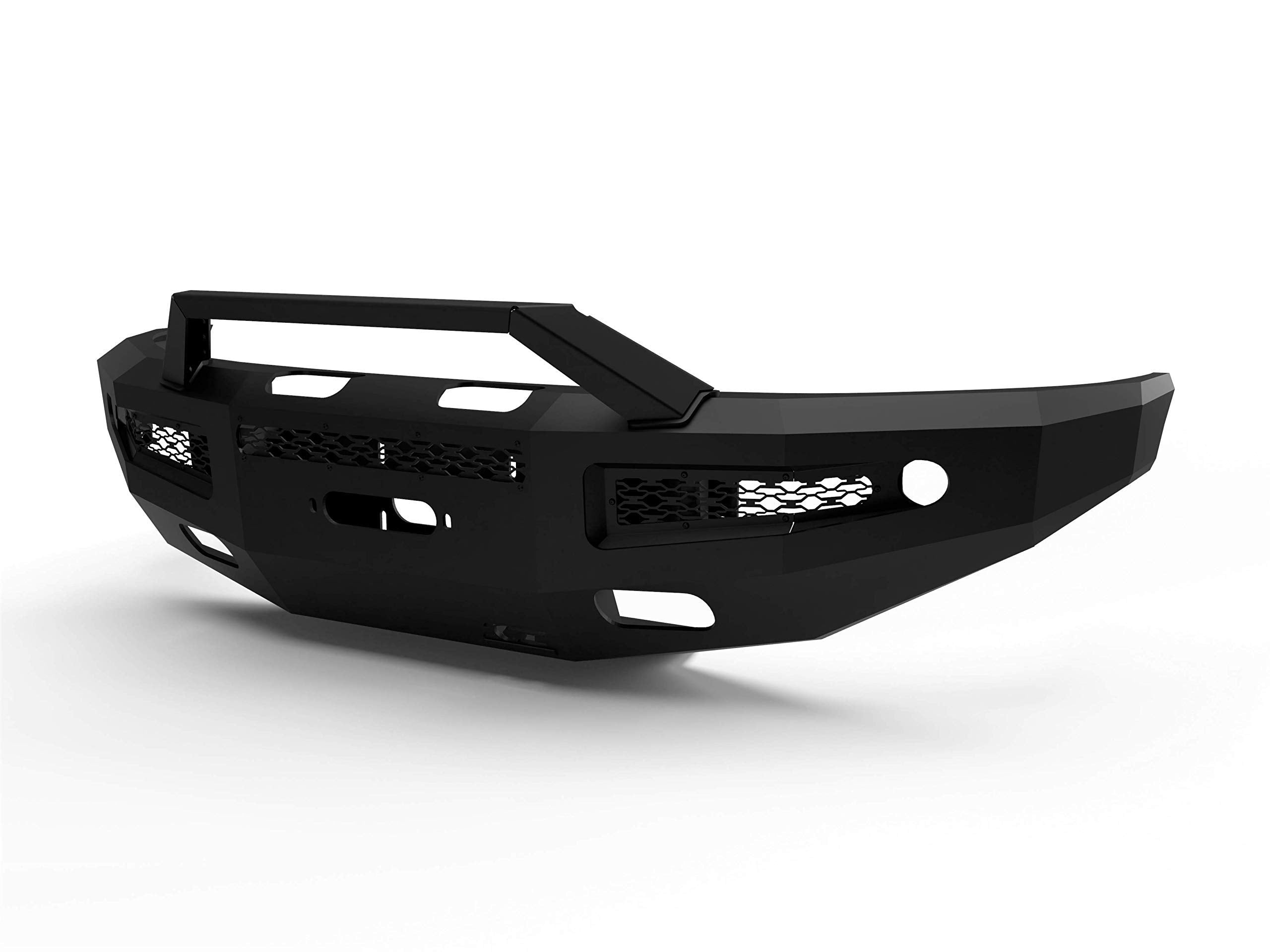 Alumilite Winch Bumper Compatible with 2015 - 2018 Dodge Ram Rebel: ICI Aluminum Bumpers