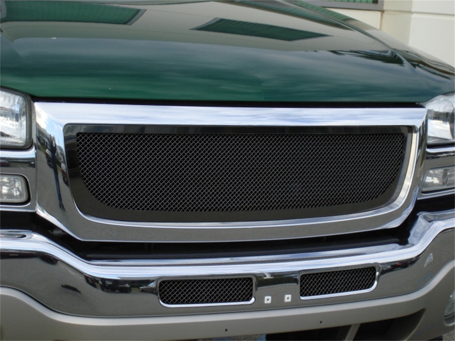 Upper Class T-Rex 51200 Black Powdercoat Steel Mesh Grille