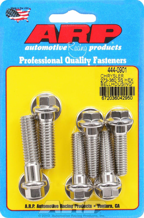 Bell Housing ARP (444-0901) Bolt Kit, Stainless Steel