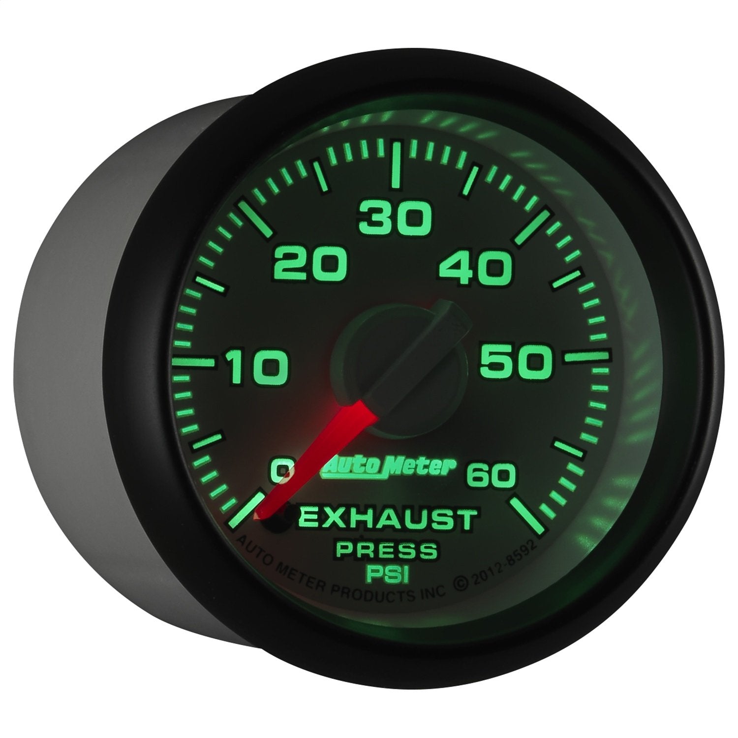 Dodge Auto Meter (8592) 2-1/16" 0-60 PSI Full Sweep Electric Exhaust Pressure Gauge Match