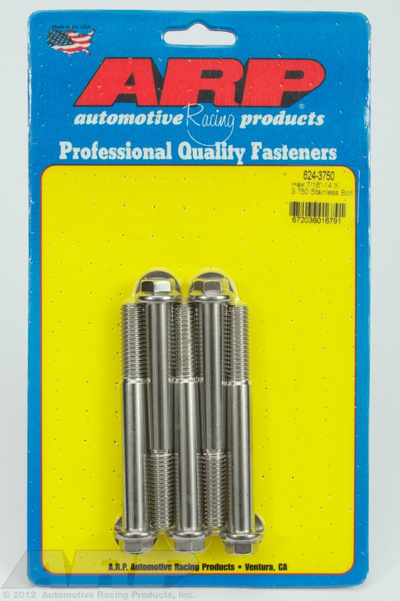 Hex ARP Bolt, Stainless Steel (624-3750)