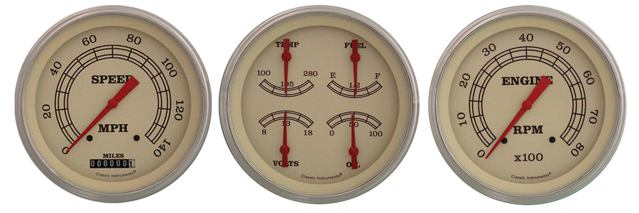 5IN VT53SLC SPEED, 5IN QUAD, 5IN TACH-GM VINTAGE