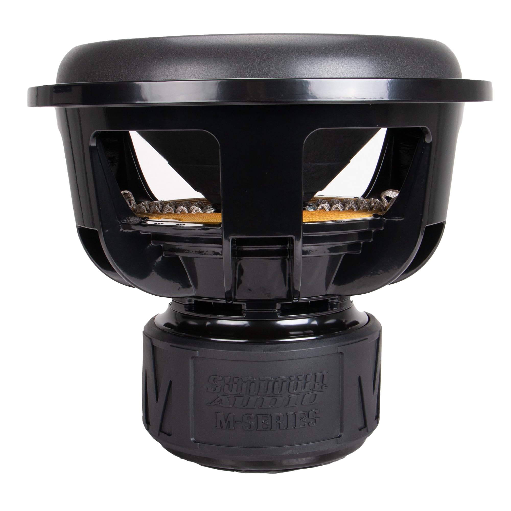 M15 Sundown Audio Car Subwoofer – 15" Dual 1 Ohm, 2000W RMS/4000W Peak, 3" Copper VC, 35mm Xmax, Mega Roll Surround, Quad Magnet Motor, Low-Distortion SPL Sub