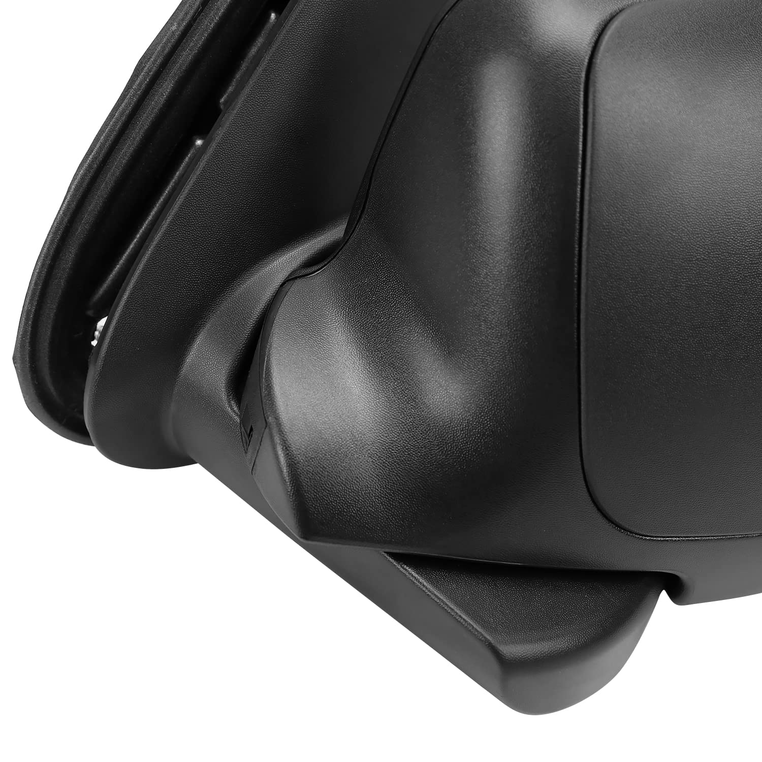 Manual Side Mirrors Spec-D Tuning Black Compatible with 1999-2002 Chevy Silverado, Left + Right Pair