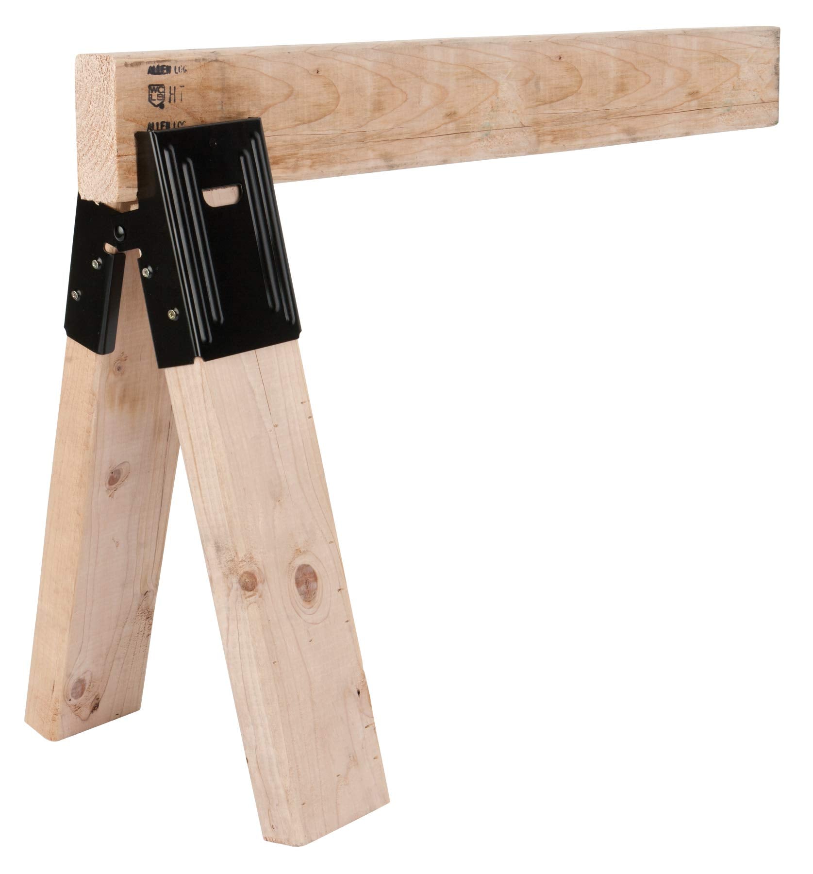W53994 Performance Tool Sawhorse Bracket, 2 Pack - Durable and Easy-to-Use Metal Brackets for Creating Sturdy and Reliable Sawhorses