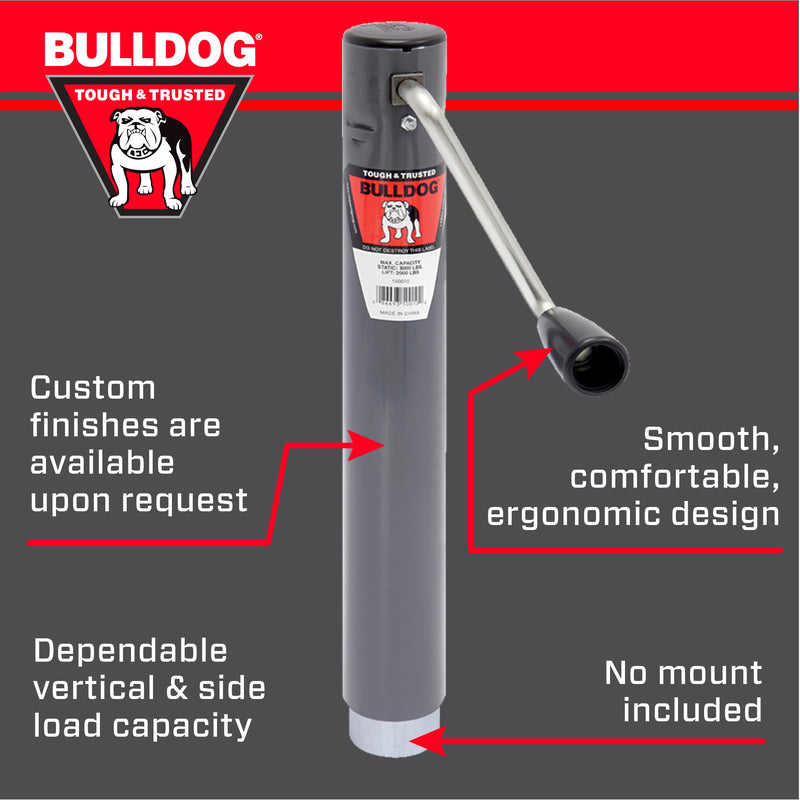 150010 BULLDOG Round Trailer Jack