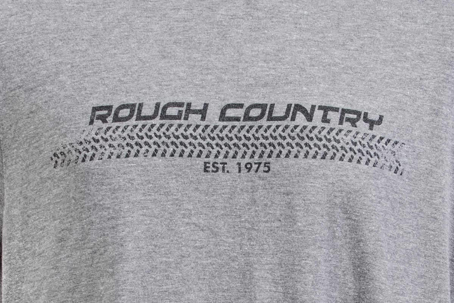 T-Shirt Rough Country | Horizontal Tread | Grey | SM - 84077SM