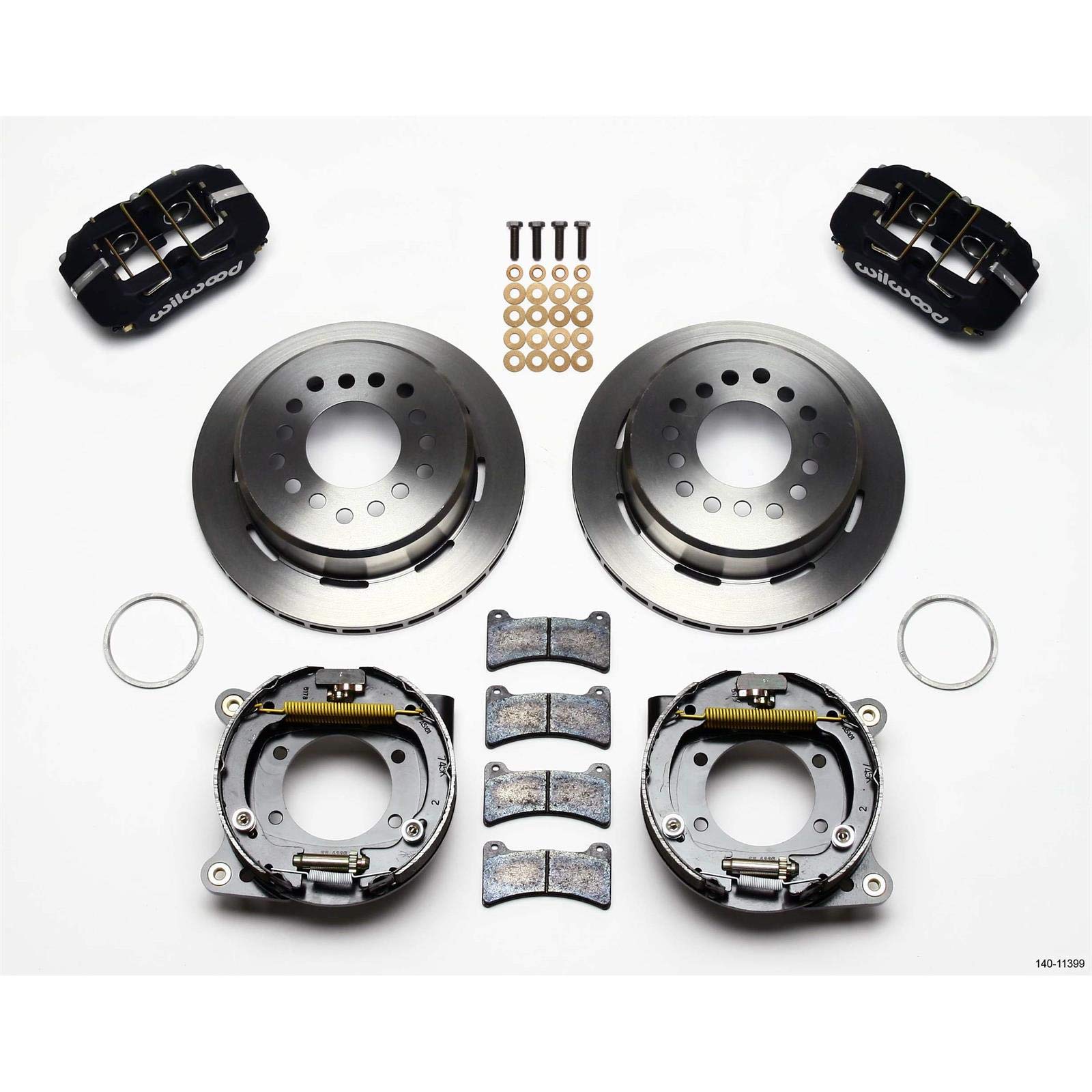 P-Brake Kit,Drill-Red FDP-LP 11.00"