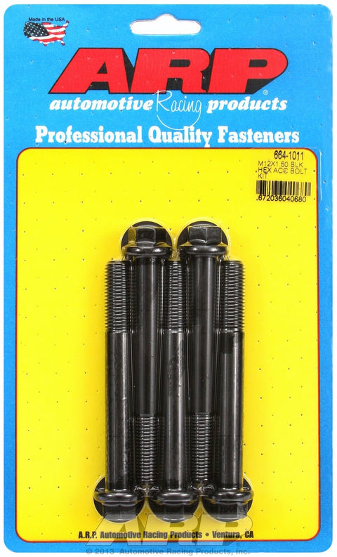 Hex ARP (664-1011) Oxide Bolt, Black