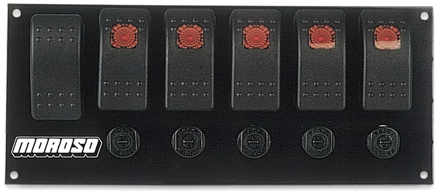 Rocker Switch Panel Moroso 74180