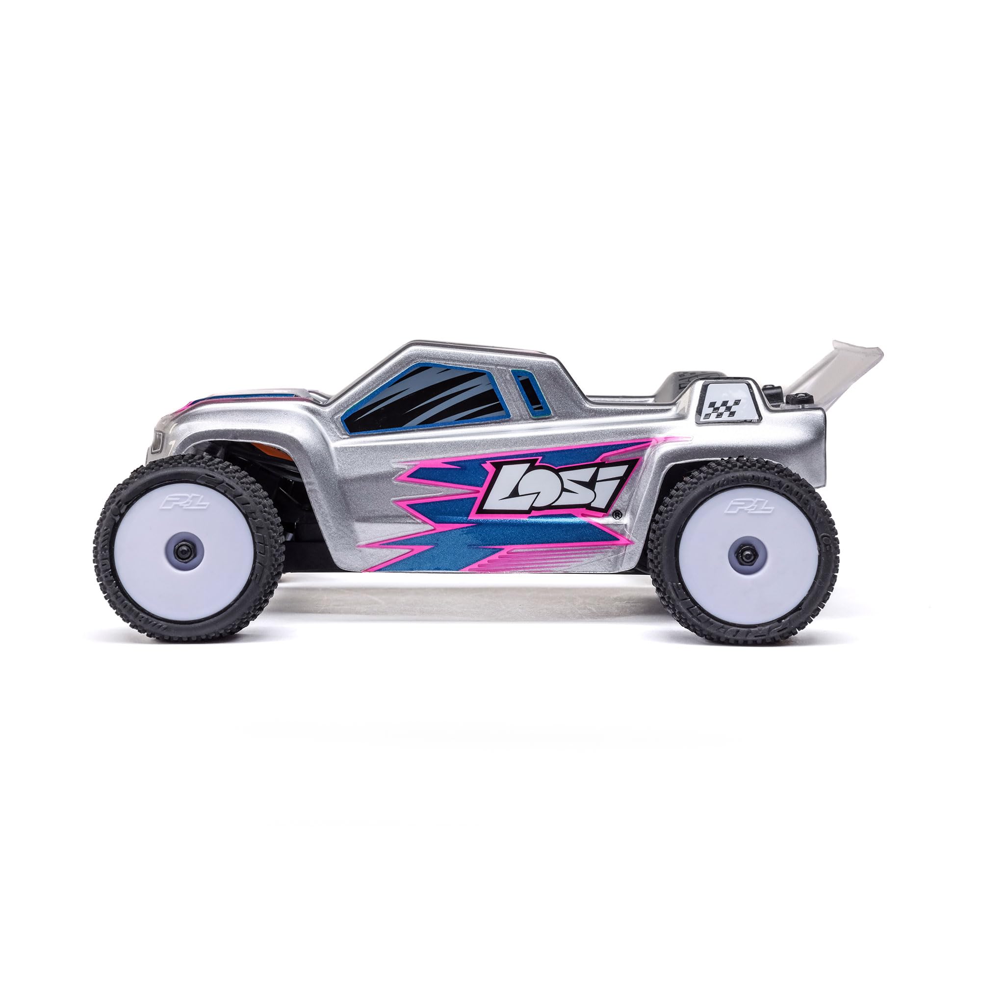 Losi Micro-T 1/28 Silver 2 Wheel Drive RTR LOS-1392T2