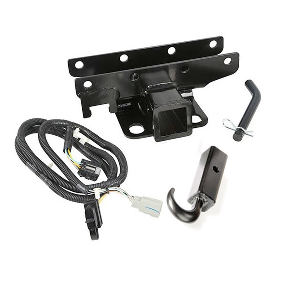 Trailer Hitch Kit Rugged Ridge 11580.63, Hook; 07-18 Jeep Wrangler JK