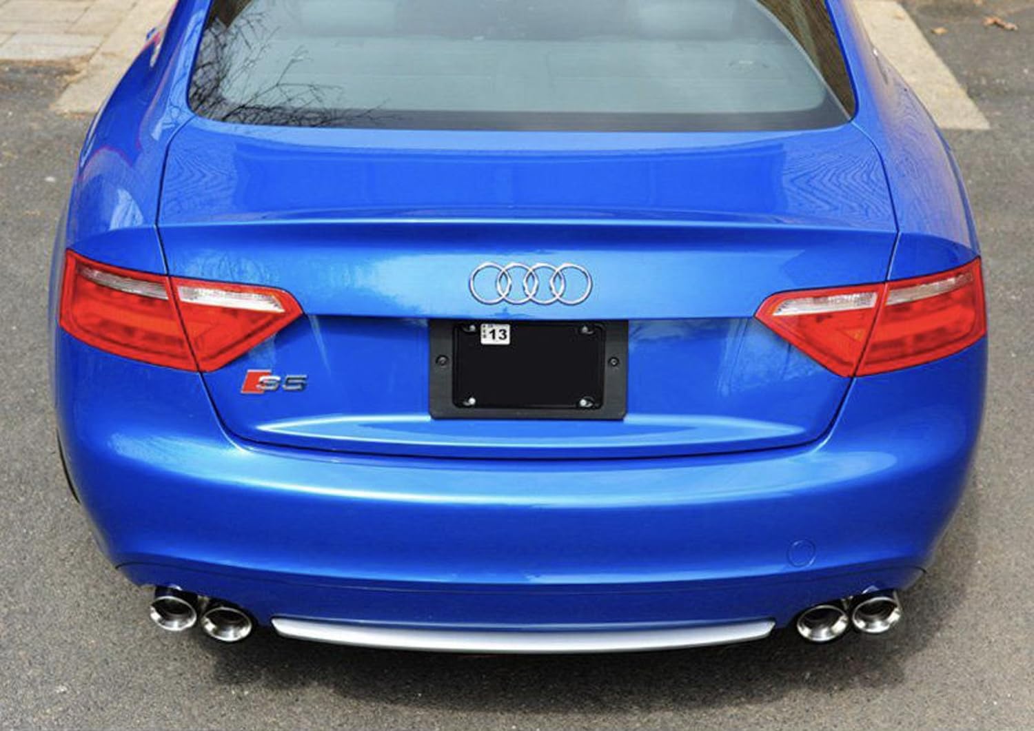 AWE Tuning 3.0T Audi B8.5 S5 Touring Edition Exhaust System - Polished Silver Tips (90mm) - 3015-42028