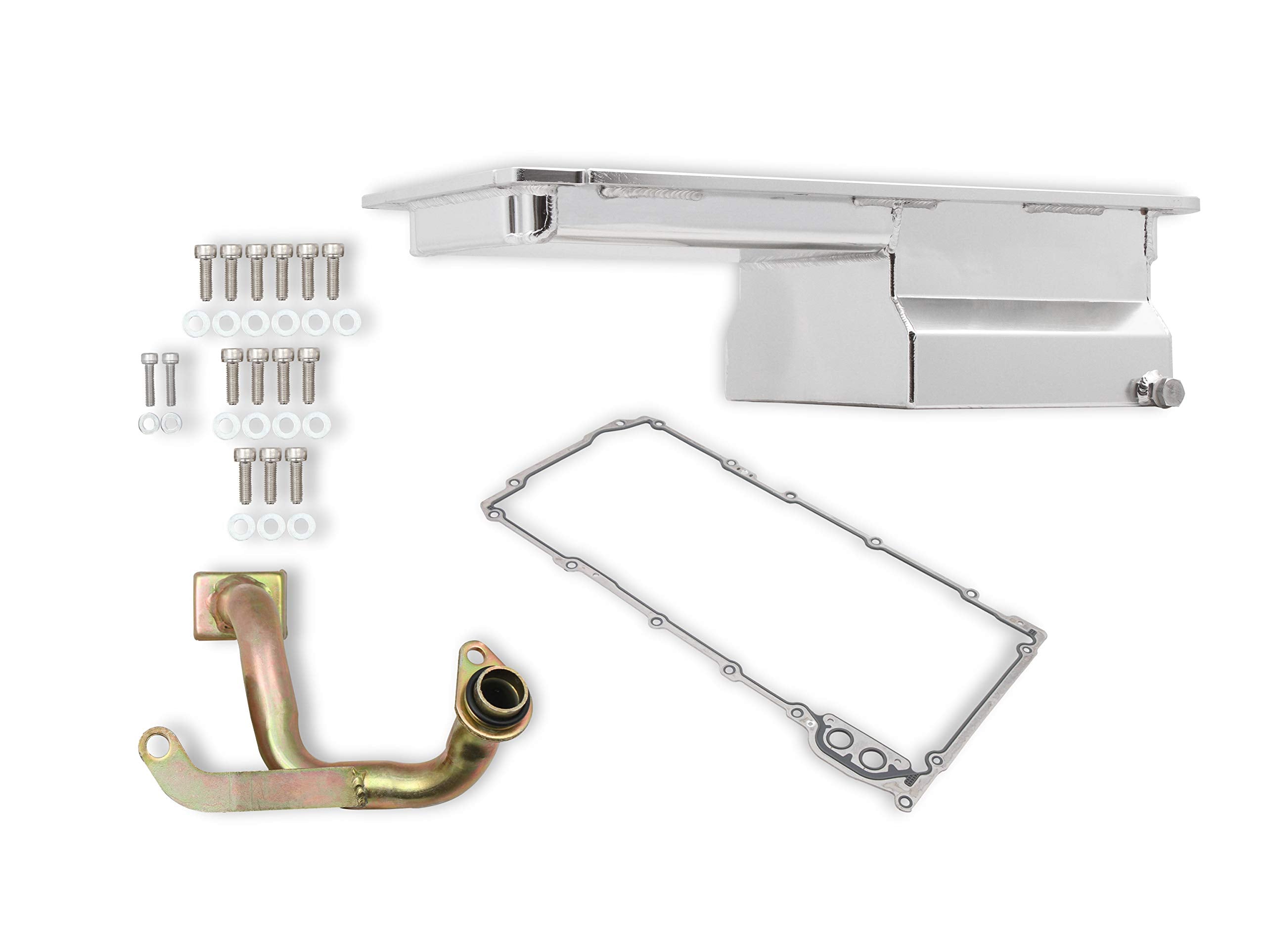 Front Sump Weiand Oil Pan Kit Gm Ls1/2/6 & Lq9