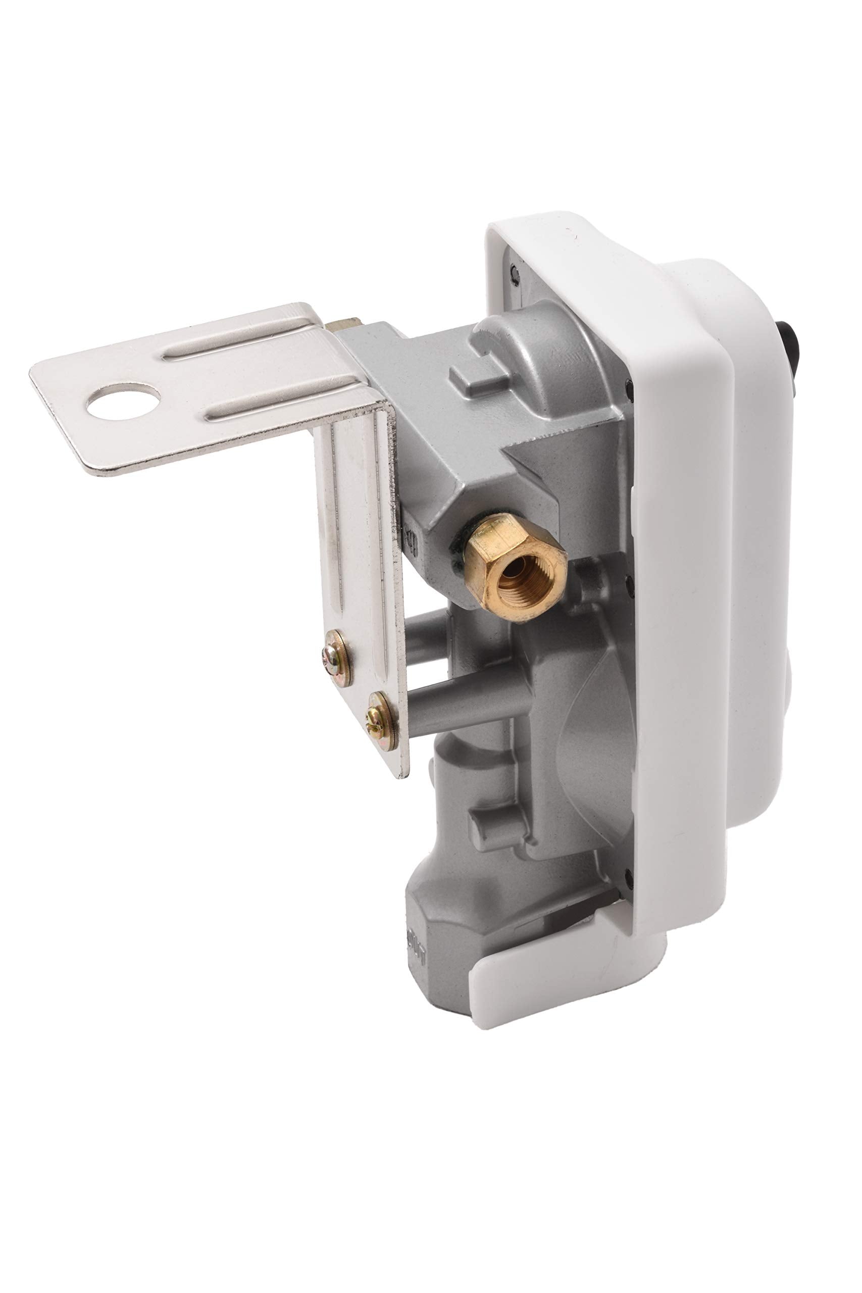 Without Pigtails Flame King (ACR-2) 2-Stage Auto Changeover LP Propane Gas Regulator For RVs, Vans, Trailers