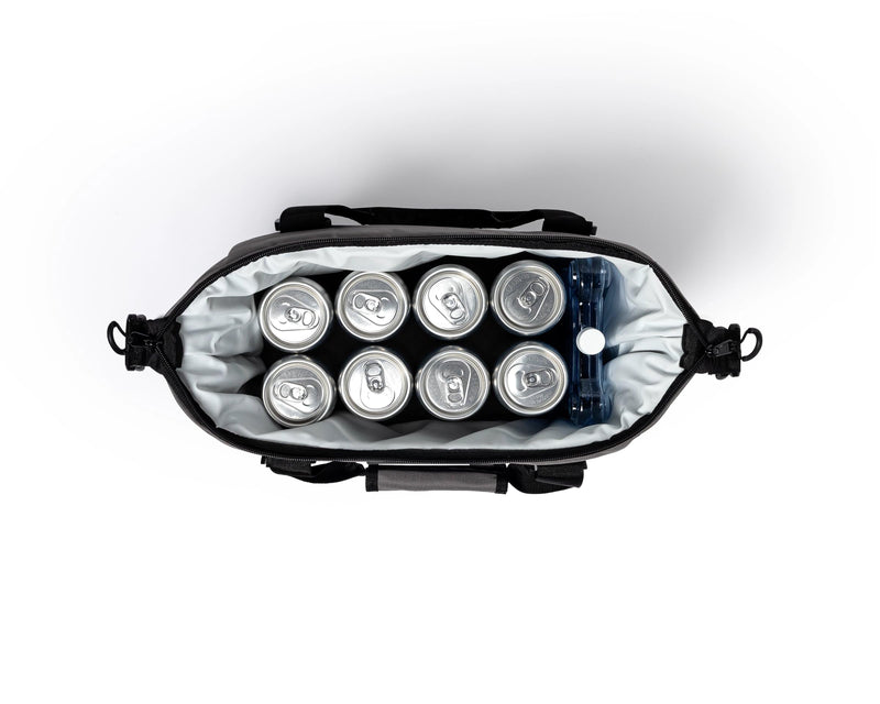 Coolers AO Original Soft-Sided Cooler Bag, Leak-Proof, Insulated, Lightweight, Charcoal, 12-Can