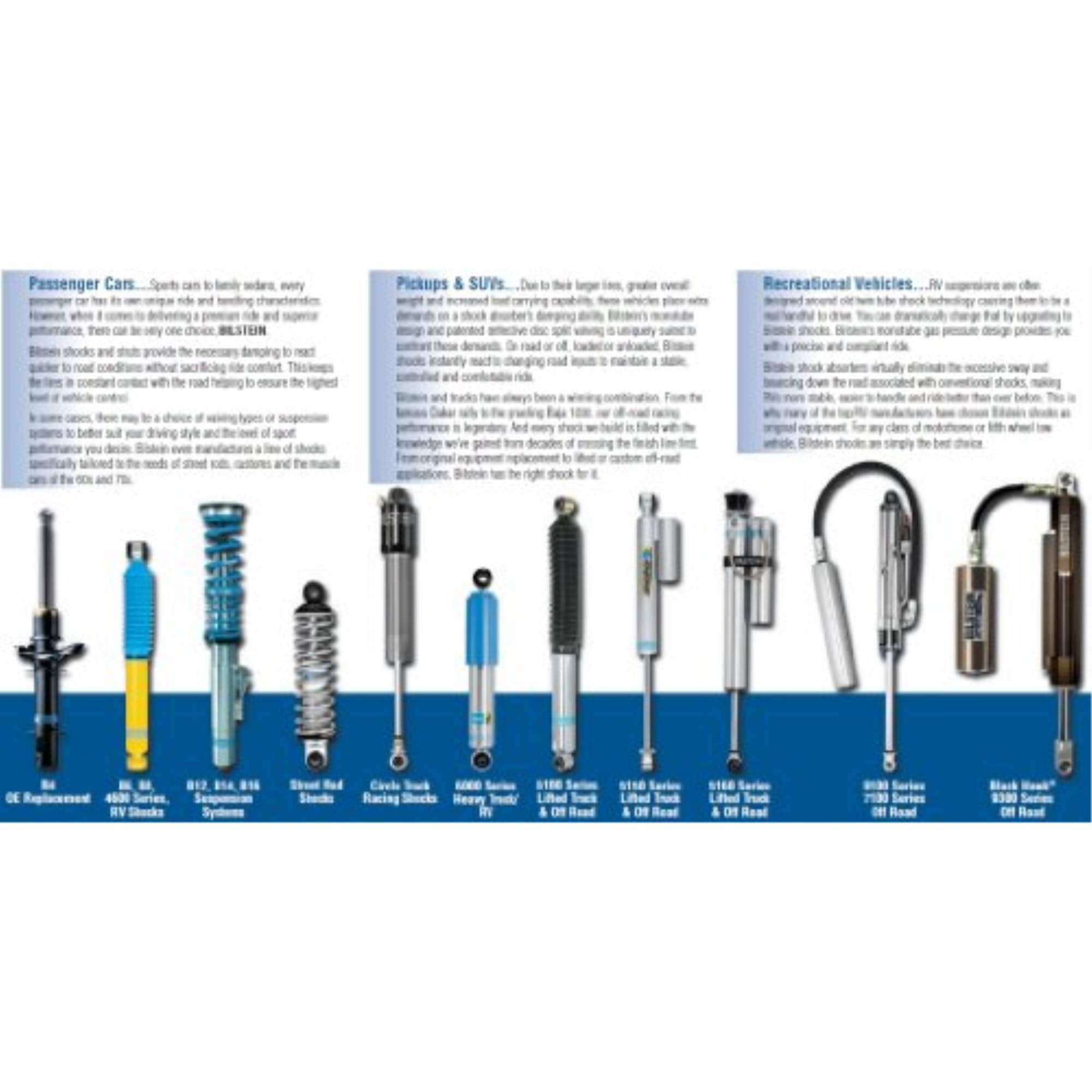 Bilstein B6 Series Hd Shock Absorber Reyco Granning 24-191234 B6 Series Hd Shock Absorber
