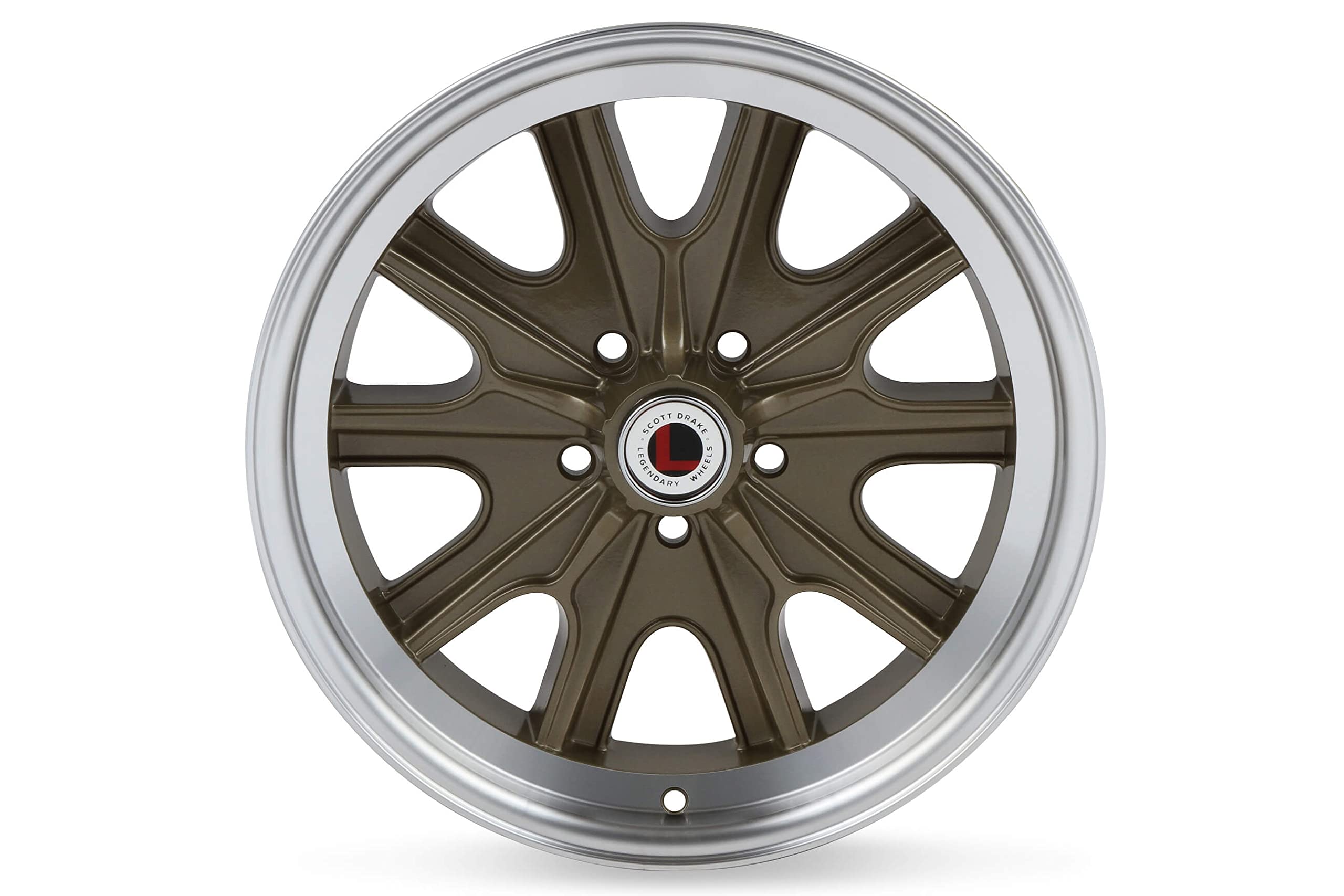 15X7 Legendary Wheel - 'Hb5' Alloy Rim-5Lug-Gold (LW90-50754F)
