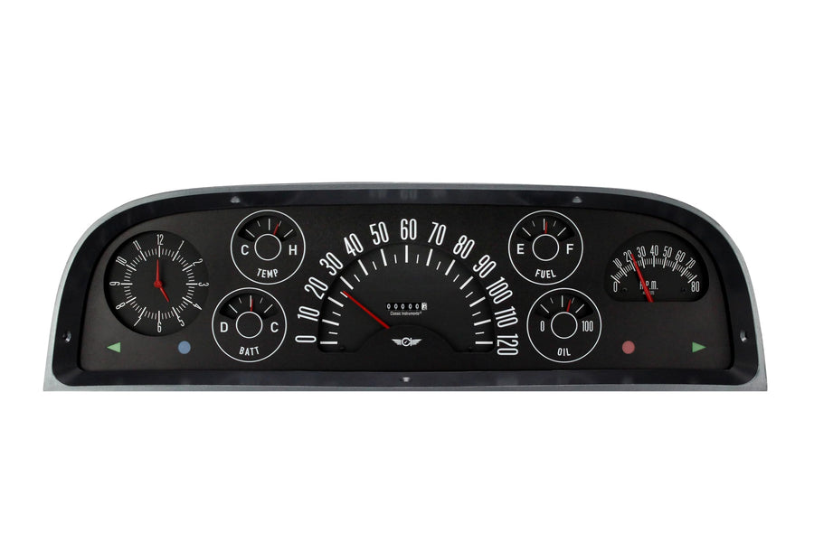 Classic Instruments Classic Truck Gauge Package CT60B Black