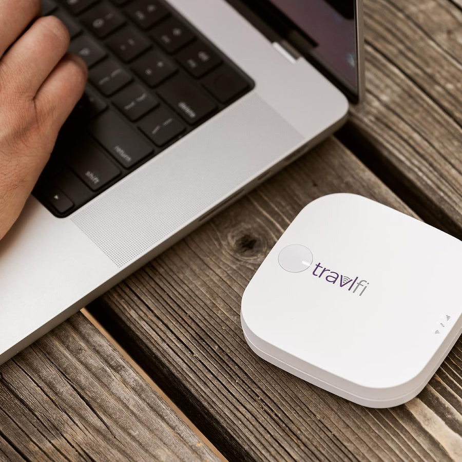 Journey1 LTE TravlFi RV WiFi Hotspot | RV Internet with Multiple Networks, Pay As You Go and No Contracts | Portable Internet for Travel, Motorhomes and Campers