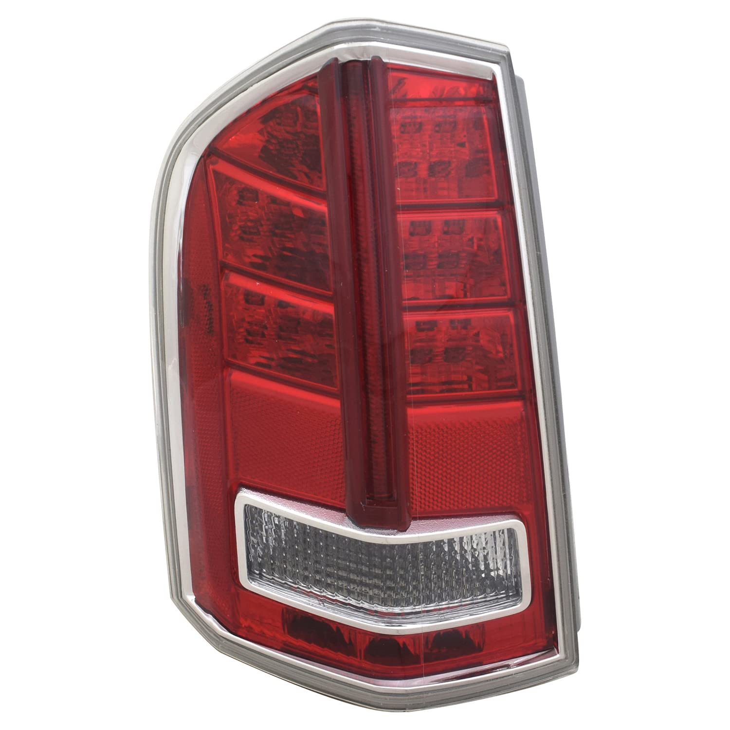 Left TYC Tail Light Assembly Compatible with 2011-2012 Chrysler 300