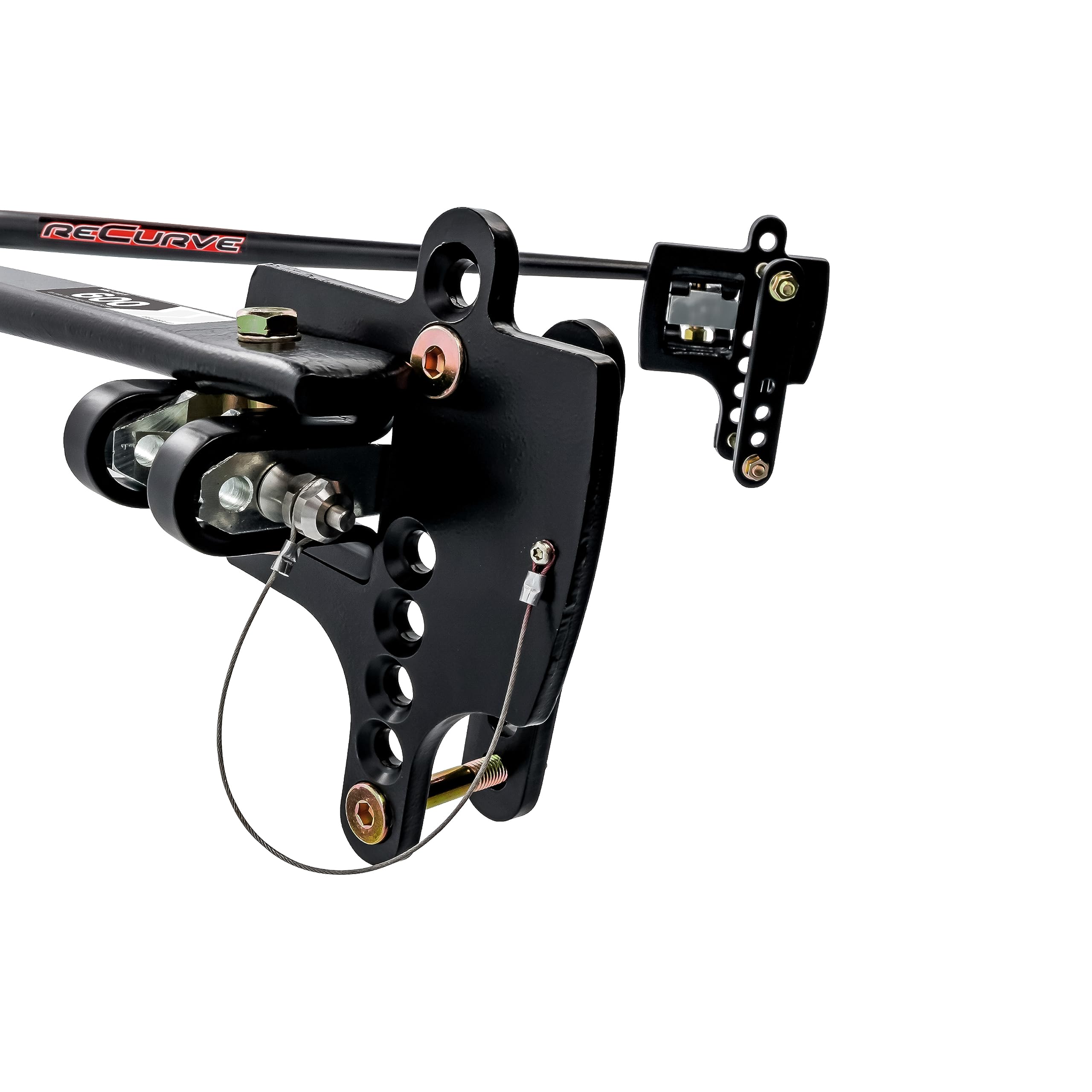 Eaz-Lift Camco ReCurve R3 600lb Camper/RV Weight Distribution Hitch - Features Adjustable Sway Control & Includes 2" Hitch Ball w/8,000lb Max Rating - 800lb Max Tongue Weight Rating (48771)
