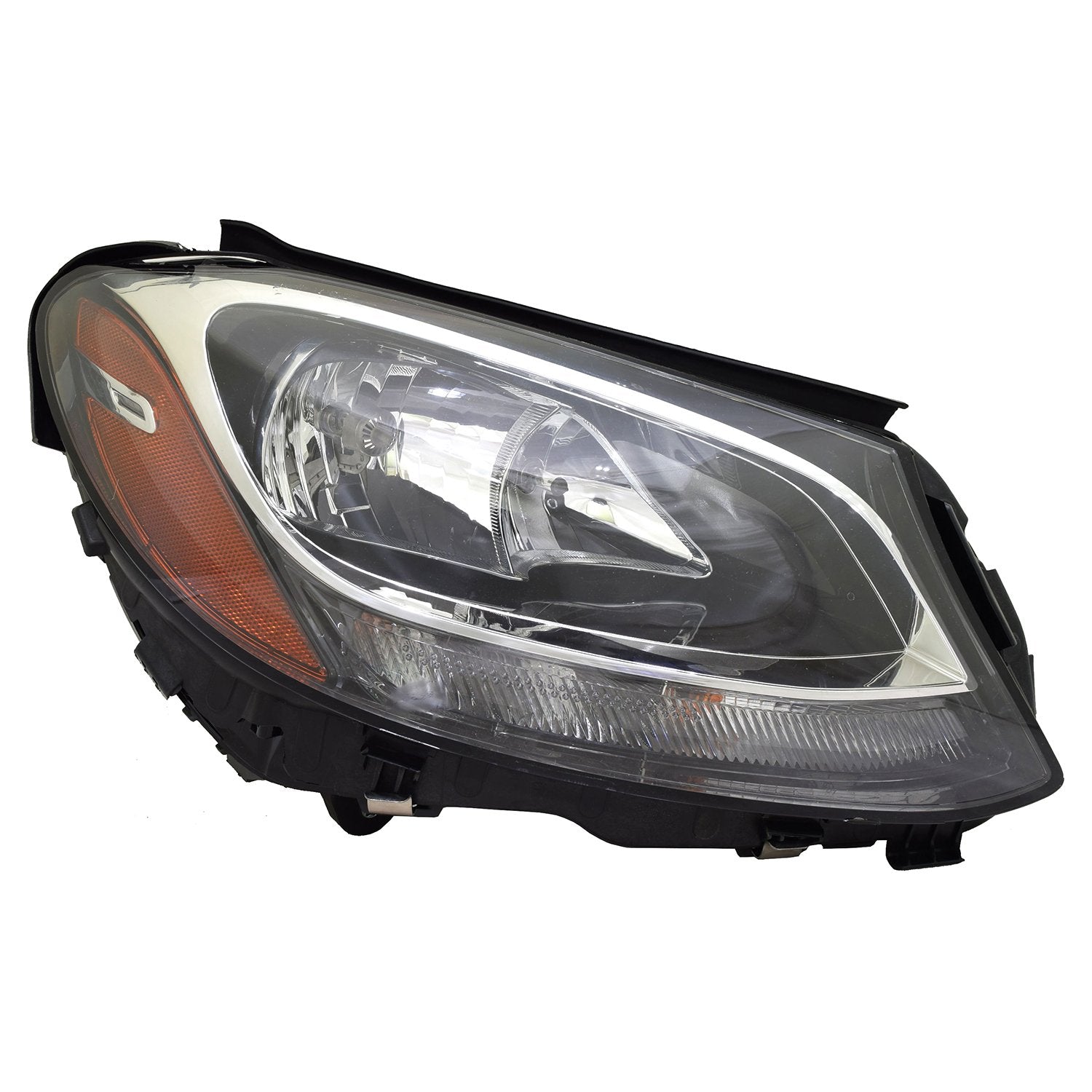 Right TYC Headlight Assembly Compatible with 2015-2018 Mercedes Benz C300/ C300 4 Matic