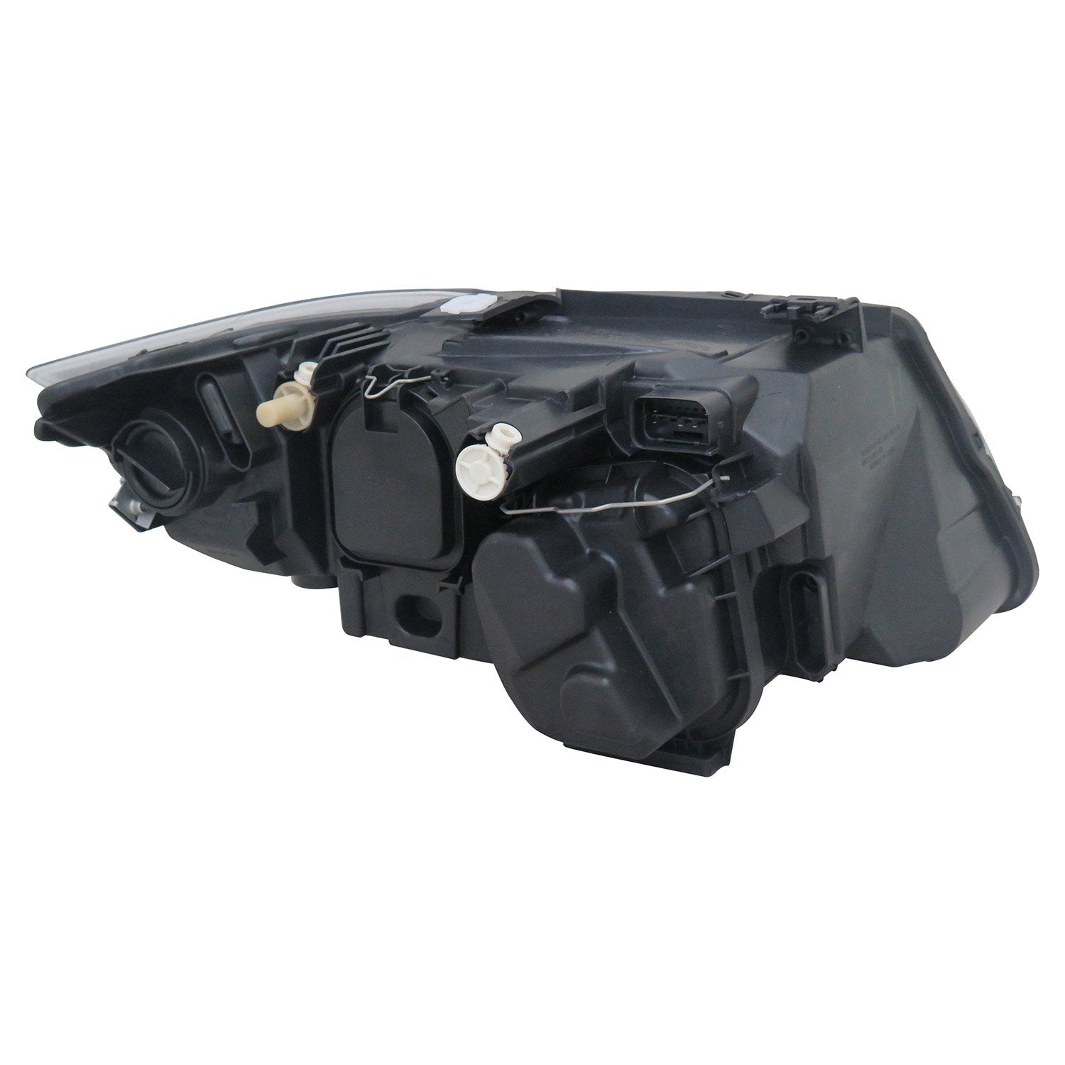 Left TYC Headlight Assembly Compatible with 2009-2011 BMW 3 Series