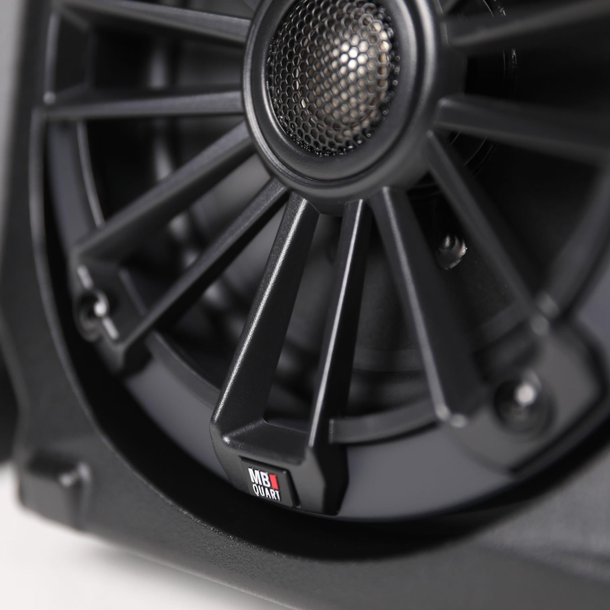 6.5" MB Quart Enhanced Rear Speaker & Enclosures Kit for Polaris RZR Pro XP, Pro R, and Turbo R - Durability, Easy Installation, Perfect for Off-Road