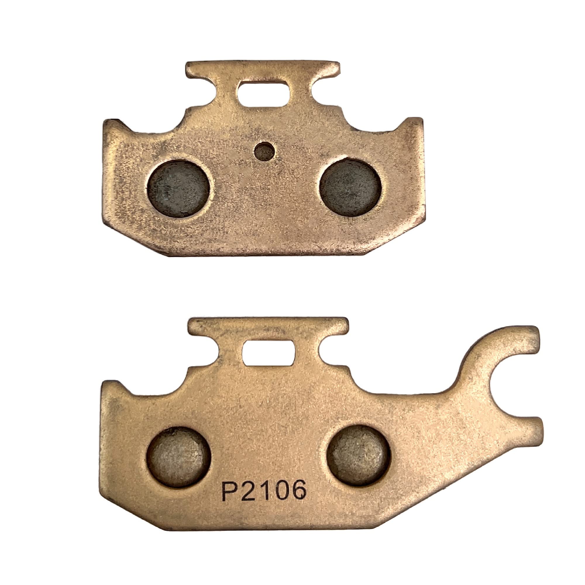 Demon Powersports Rear Left/Right & Right Front Sintered Brake Pads for Can-Am/Bombardier/E-TON/Suzuki, Sintered Metallic Material Better Grip, Reduced Brake Fade (See Fitment Details in Description)