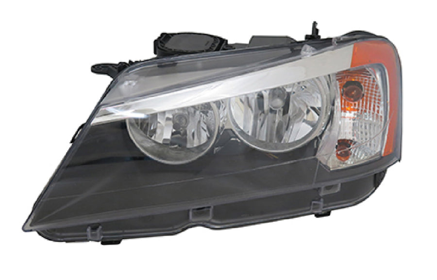 Left TYC Headlight Assembly Compatible with 2011-2014 BMW X3