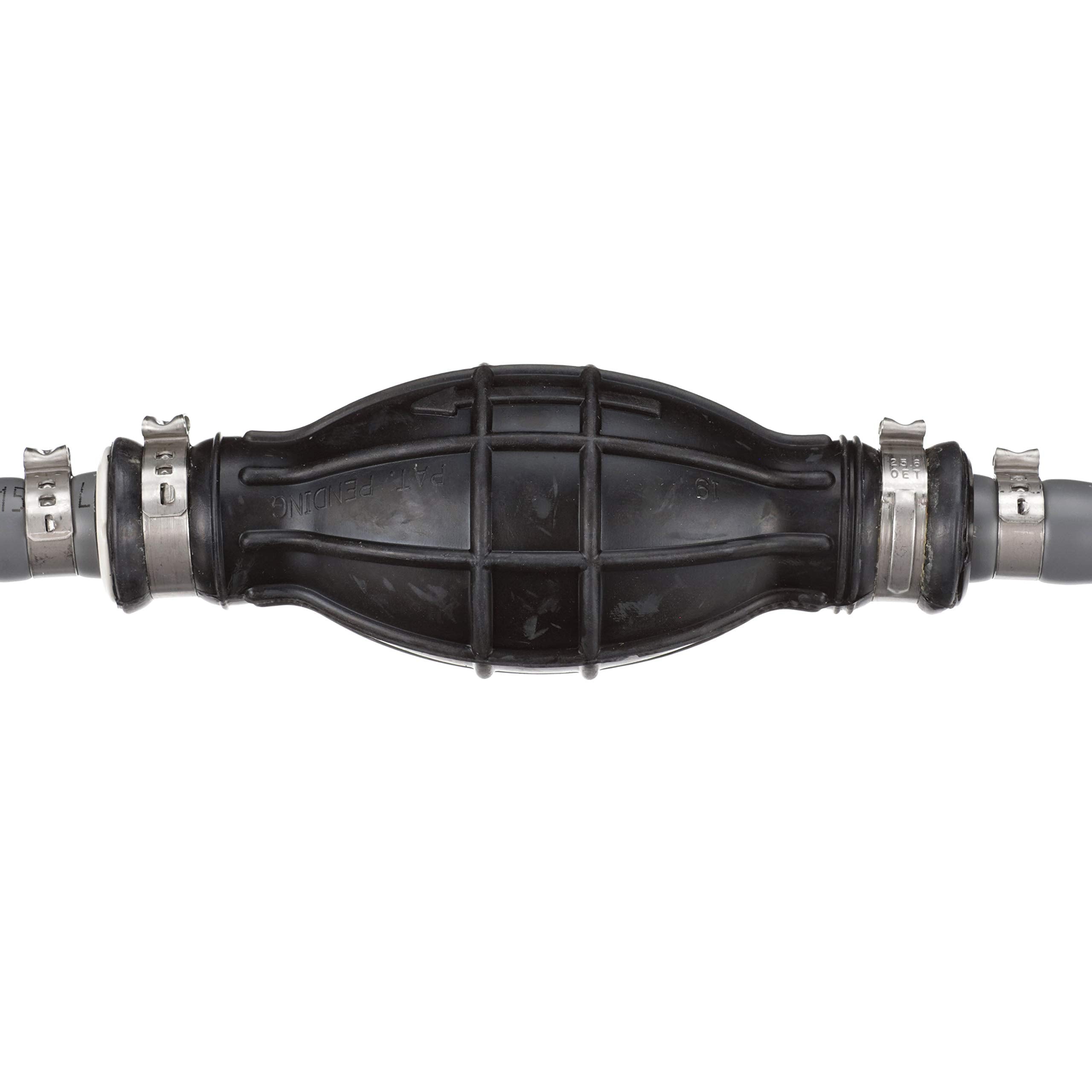 Fuel Line Kit attwood 93806YLP7 — for Yamaha Engines, 6 Feet Long, 3/8-In. Diameter, with Hose Fittings, Black