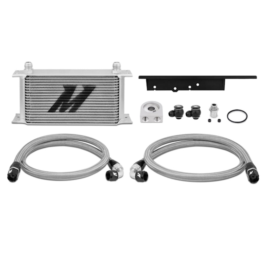 Mishimoto Oil Cooler Kit MMOC-350Z-03 Compatible With Nissan 350Z 2003-2007/ Infiniti G35 2003-2009 (Coupe only) Silver