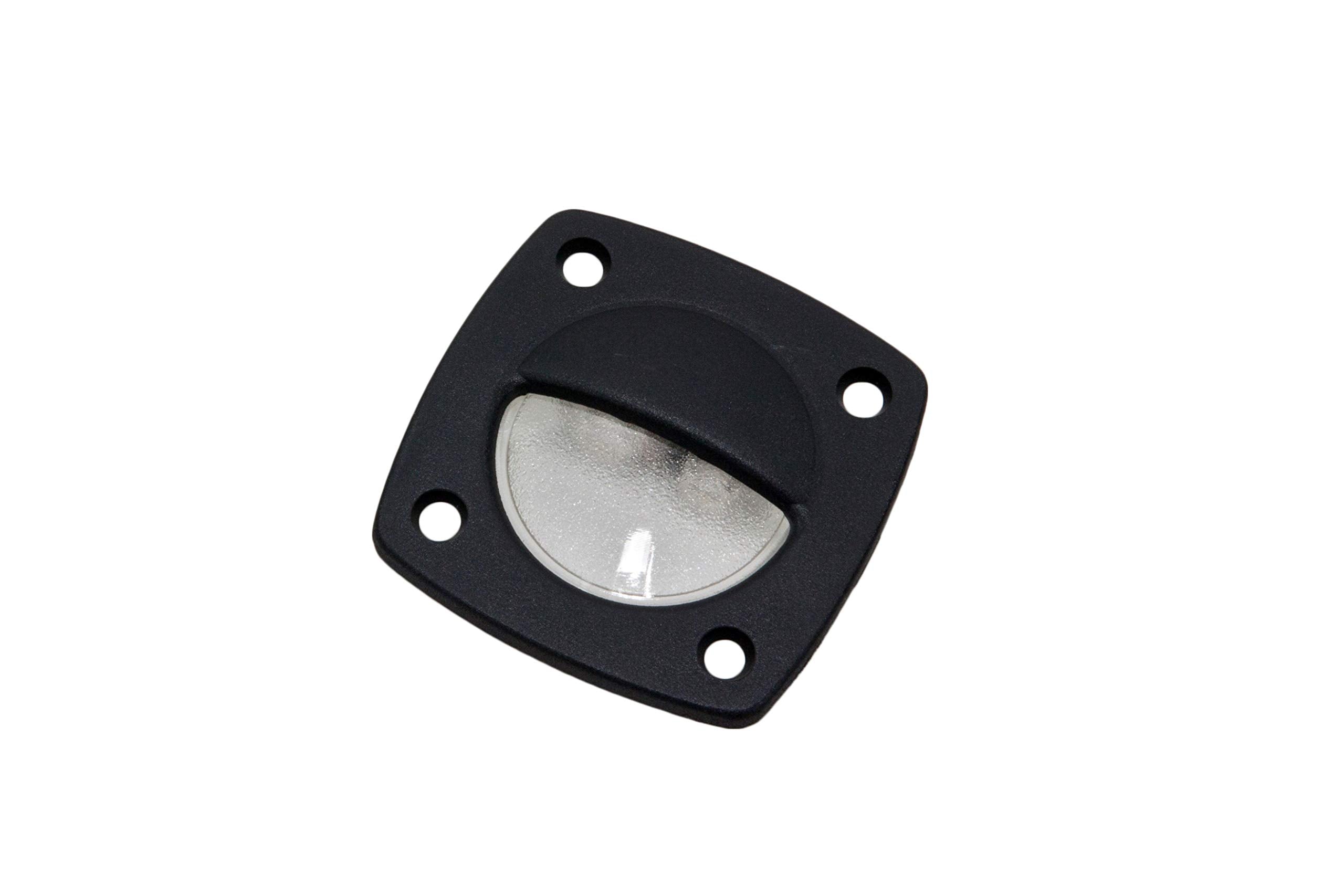 LED Fixed Moeller Marine 054250-10 Recessed Utility Light, Plastic