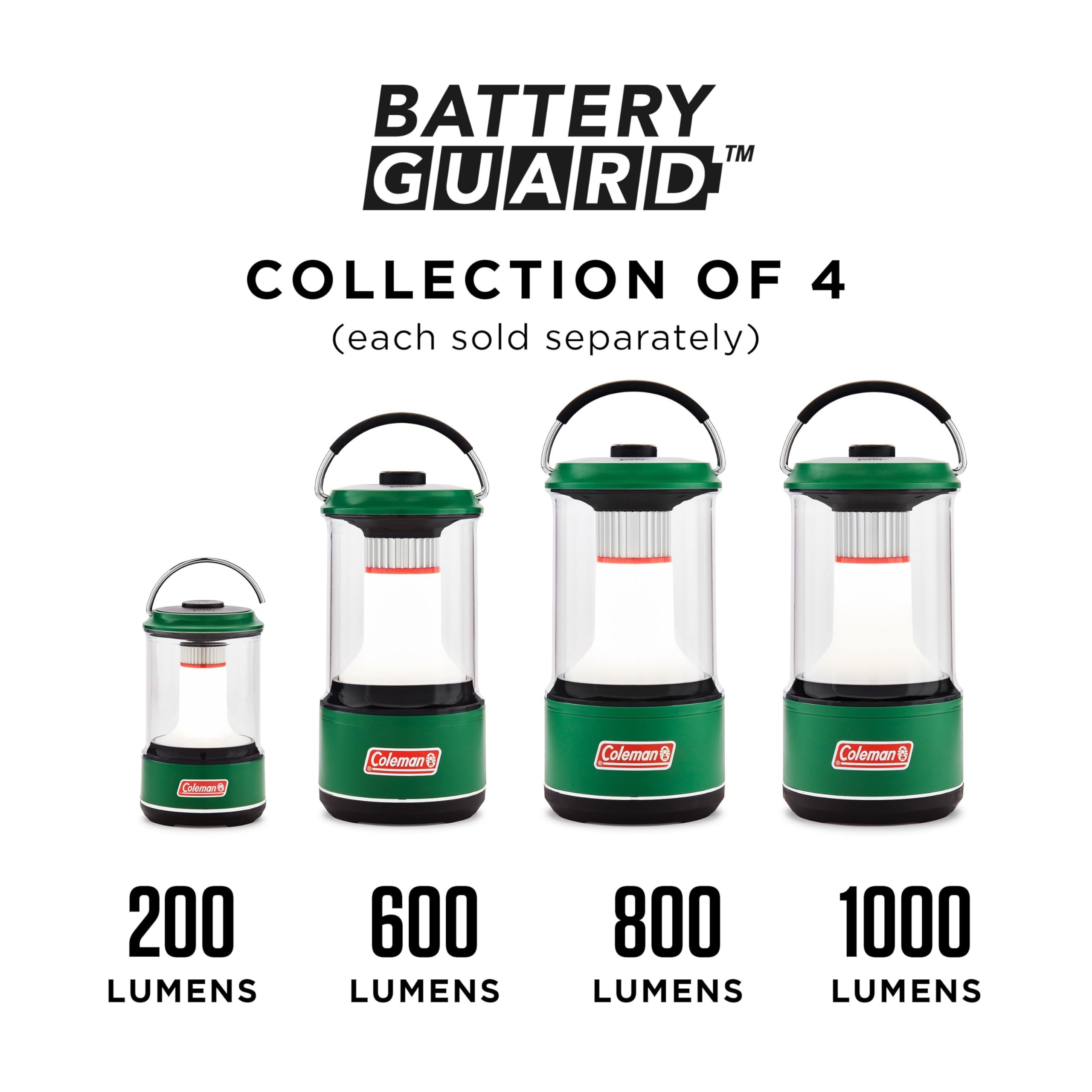 1000L Coleman LED Lantern with Enhanced Battery Protection, Water-Resistant, Batteries Last up to 25% Longer Than Other Lanterns, Great for Camping, Power Outage, Emergencies, & More