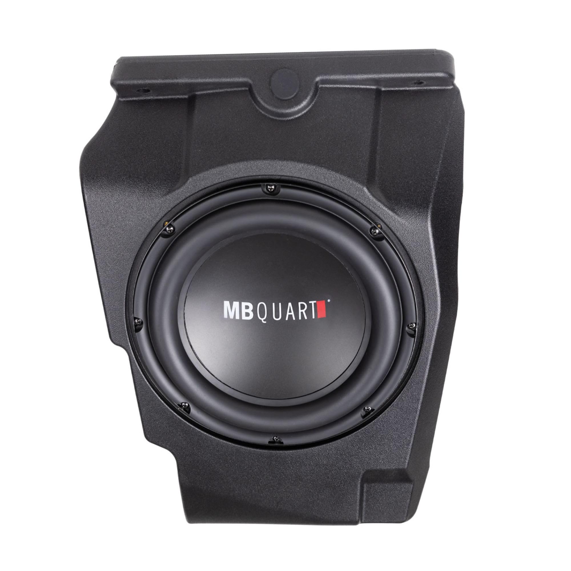 400 Watt MB Quart Subwoofer Kit with 10 Inch Dual 4 Ohm Subwoofer and Class D Amplifier for Polaris RZR Pro XP Pro R Turbo R MBQRP-SUB-1, Black