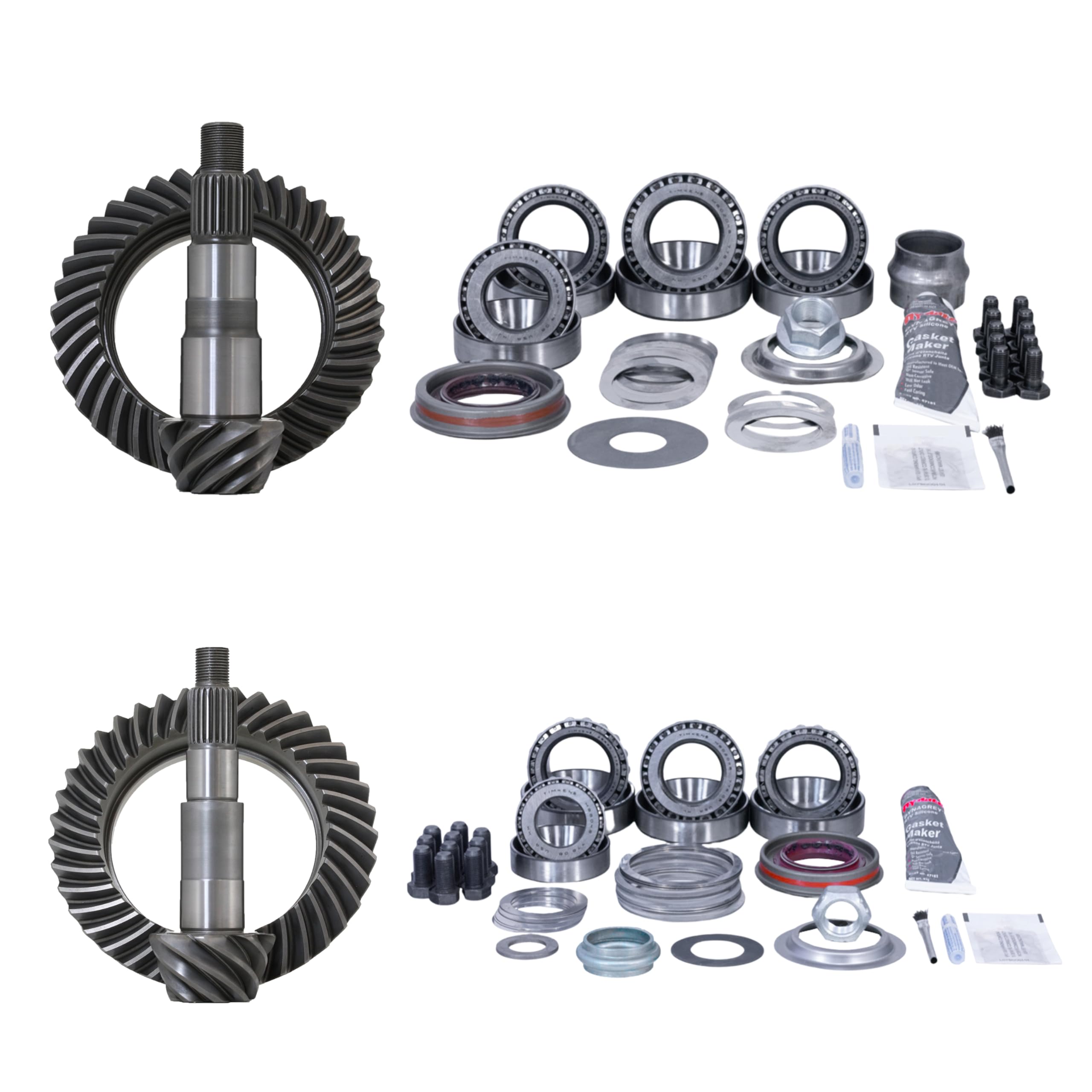 Gear Revolution Fits JK Non-Rubicon 4.56 Package 2007-18 (D44-D30)
