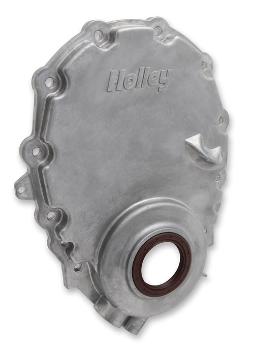 21-150 Holley Cast Aluminum Timing Chain Cover