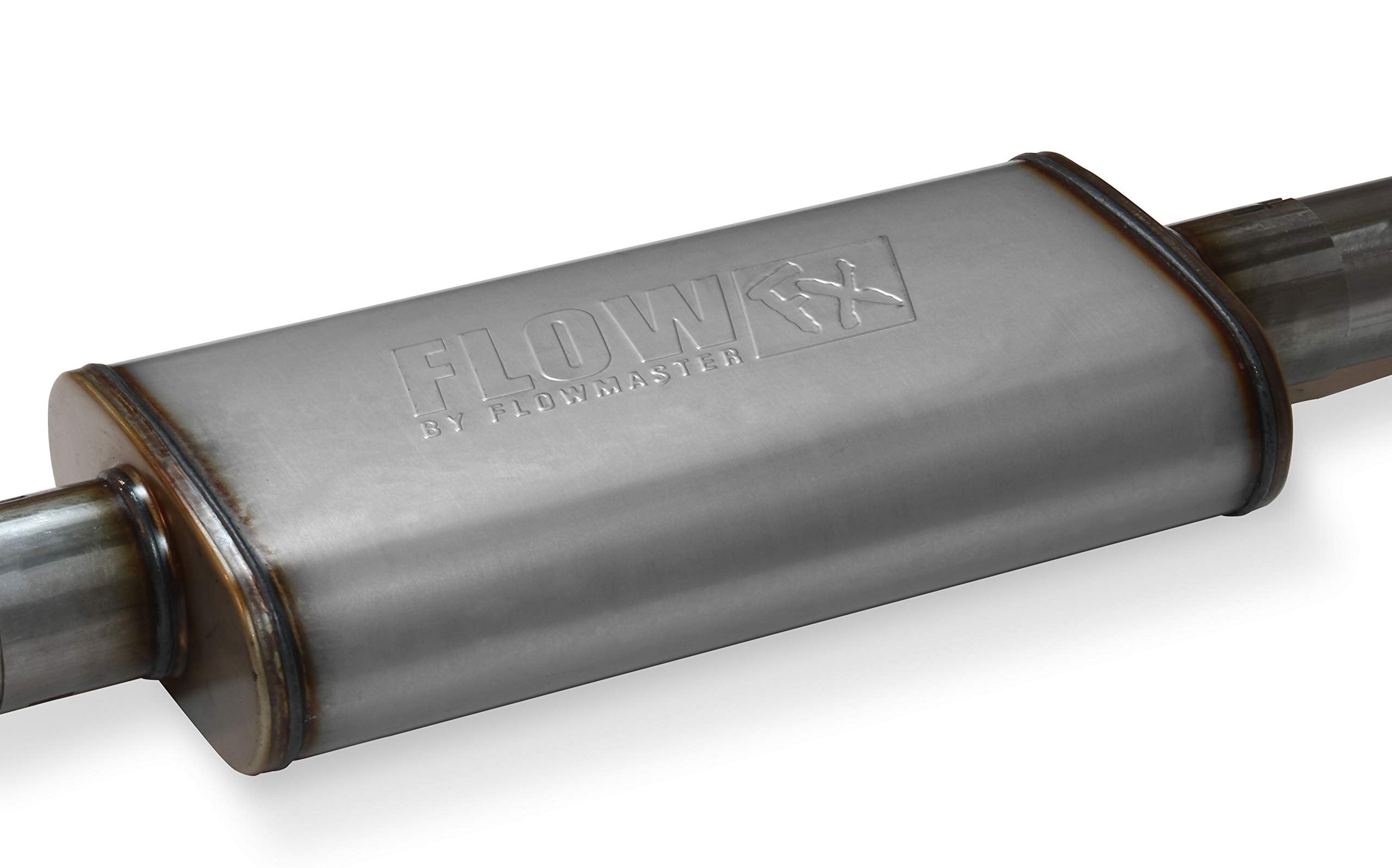 Flowmaster FlowFX 717864 Cat-Back Exhaust Kit 3 Inch 409 Stainless Steel 4.5 Inch Black Ceramic Coated 304 Stainless Steel Tip Compatible with 2009-2014 Ford F-150 3.5L Ecoboost 4.6L 5.0L 5.4L