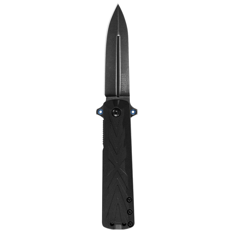 Barstow Kershaw Assisted Opening Knife Black GFN (3" BlackWash) 3960